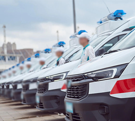 黄陵县服务车队展示